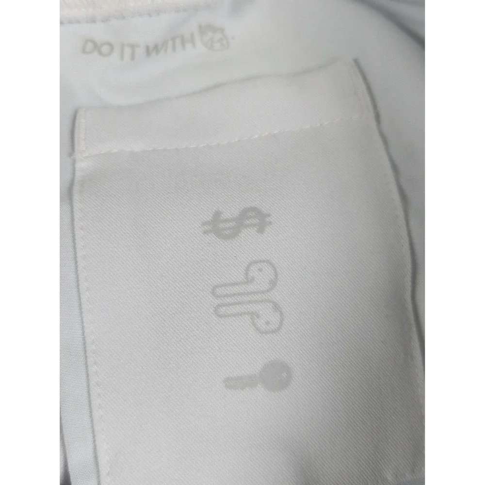 FIGS Team USA Medical Team Olympics White Jogger Scrub Pants Mens XL